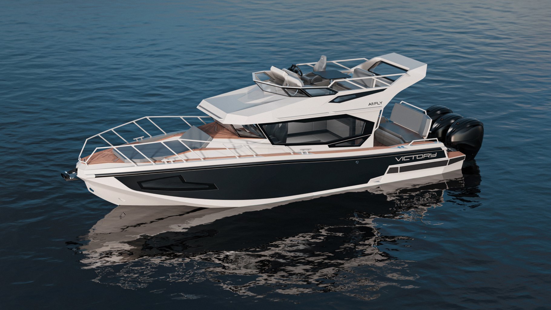 Aluminum Boat Victory A11 Fly - Victory Boats